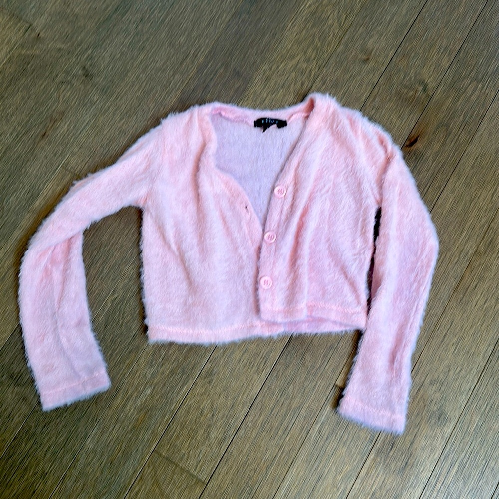 FBZ girls light pink cardigan